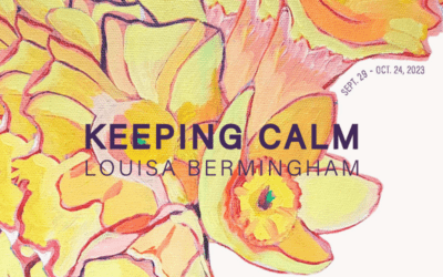 KEEPING CALM, Louisa Bermingham, Sept 29-Oct 24
