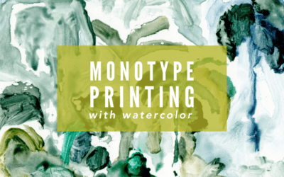Monotype Printing with Watercolor, Oct 10 – Oct 24