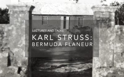 Lectures and talks: Karl Struss, Bermuda Flaneur, Nov 9