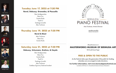Bermuda Piano Festival | June 17, 19, 21